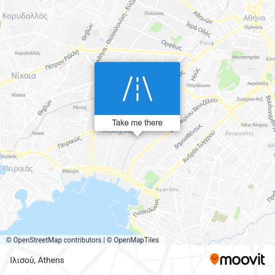 Ιλισού map
