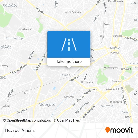 Πάντου map