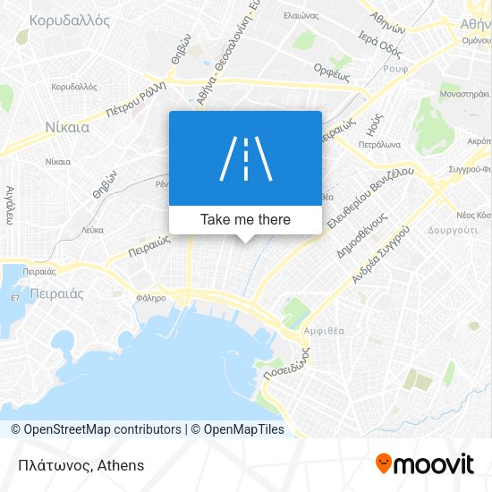 Πλάτωνος map