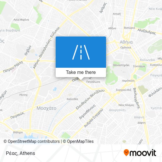 Ρέας map