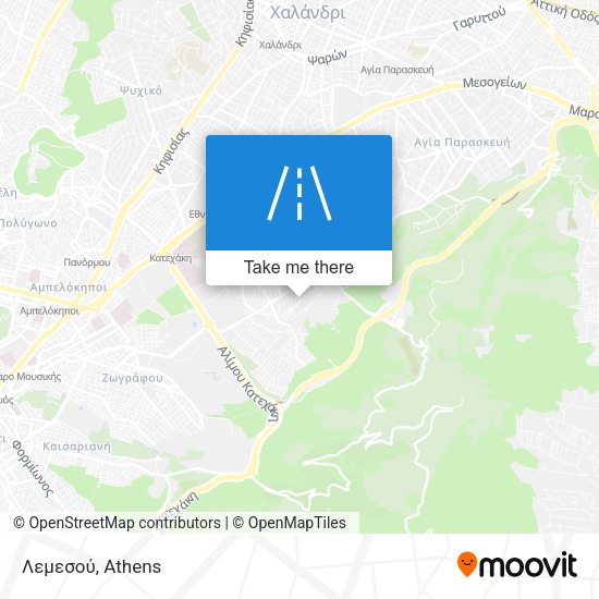 Λεμεσού map