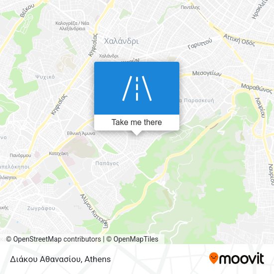 Διάκου Αθανασίου map