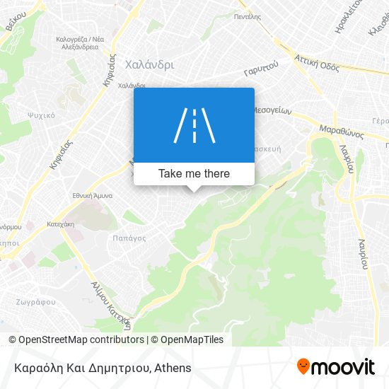 Καραόλη Και Δημητριου map