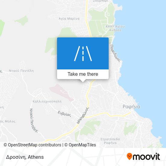Δροσίνη map