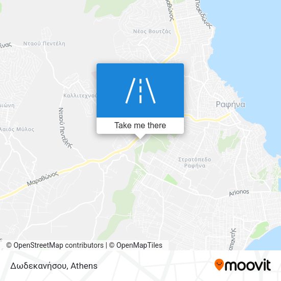 Δωδεκανήσου map