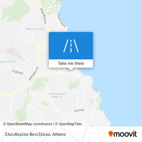 Ελευθερίου Βενιζέλου map