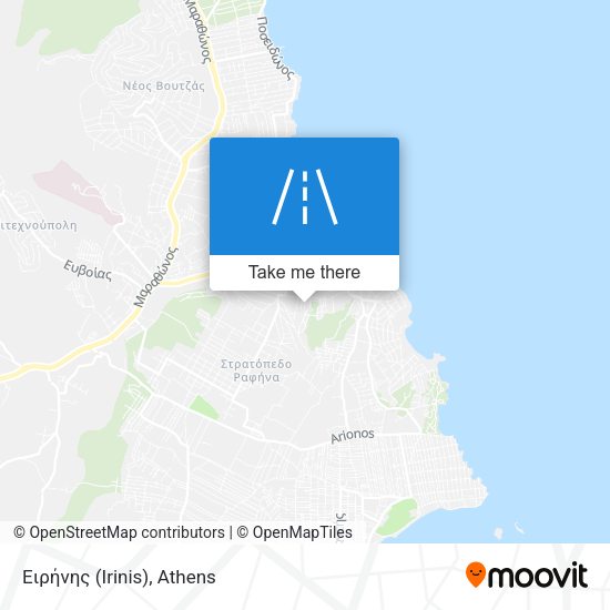 Ειρήνης (Irinis) map