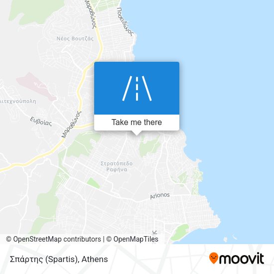 Σπάρτης (Spartis) map