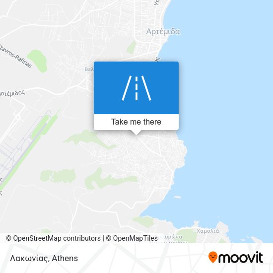 Λακωνίας map