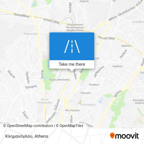 Κλημανόγλου map