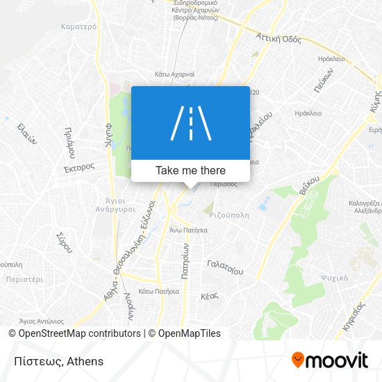 Πίστεως map