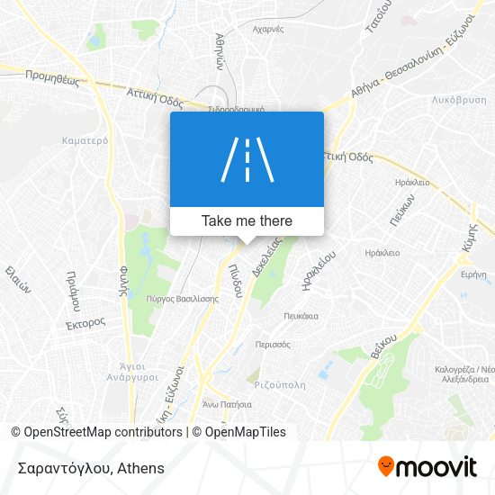 Σαραντόγλου map