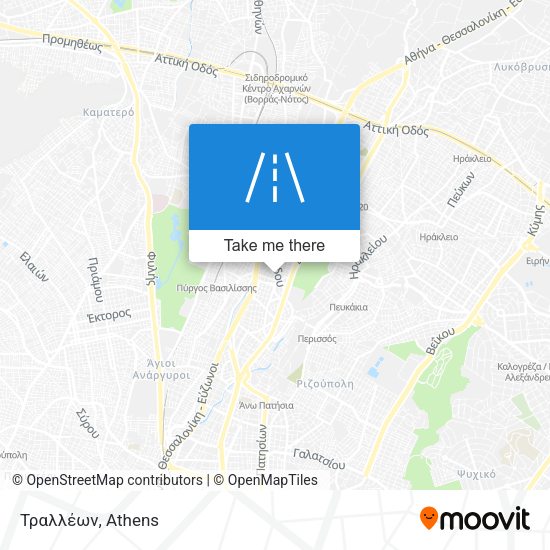 Τραλλέων map