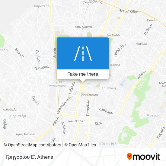 Γρηγορίου Ε' map
