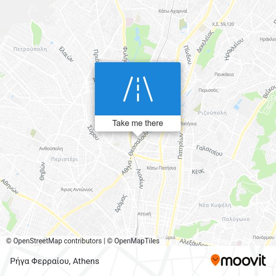 Ρήγα Φερραίου map