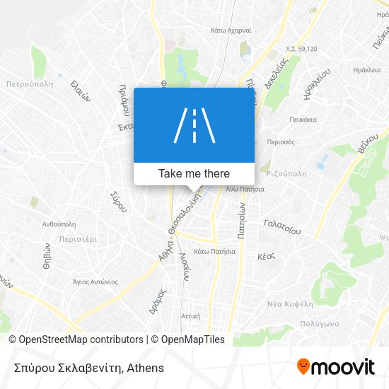 Σπύρου Σκλαβενίτη map