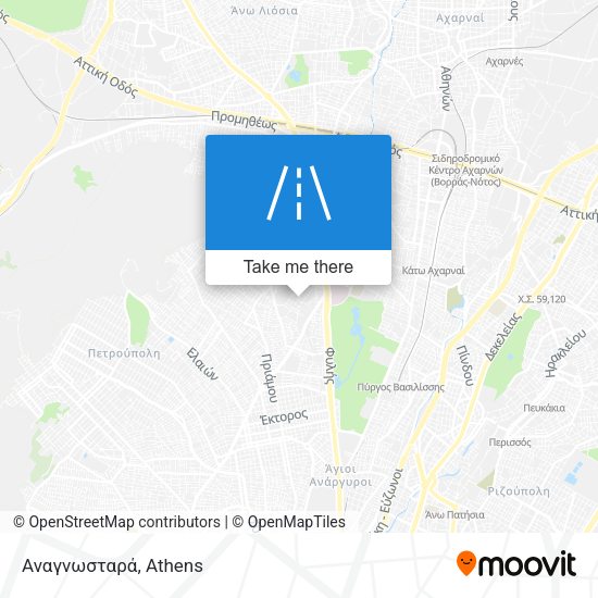 Αναγνωσταρά map