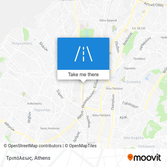 Τριπόλεως map