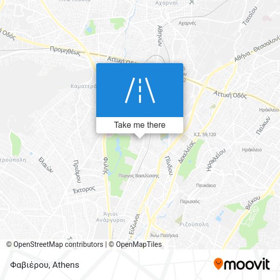 Φαβιέρου map