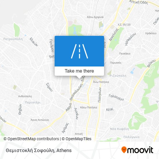 Θεμιστοκλή Σοφούλη map