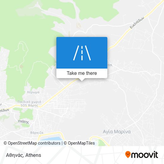 Αθηνάς map