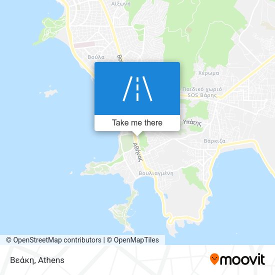 Βεάκη map