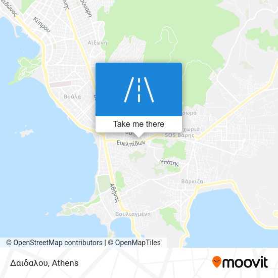 Δαιδαλου map