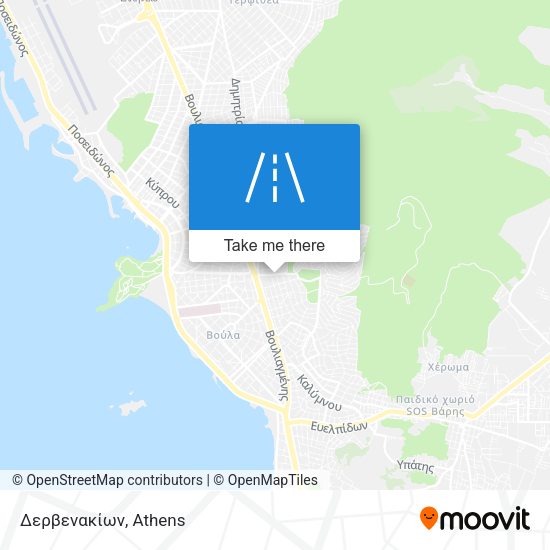 Δερβενακίων map
