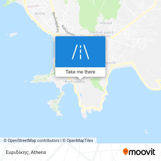 Ευριδίκης map