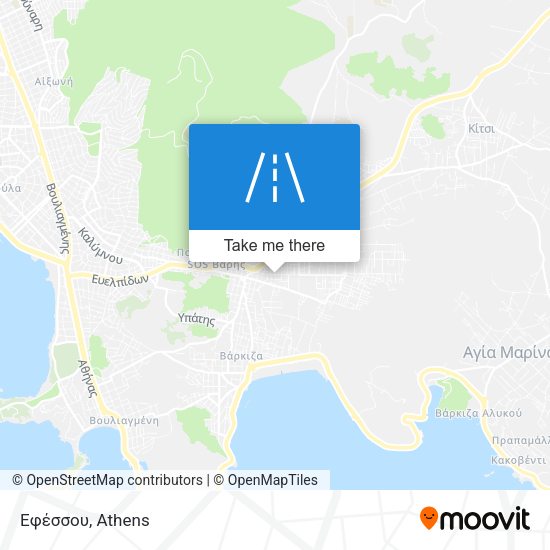 Εφέσσου map