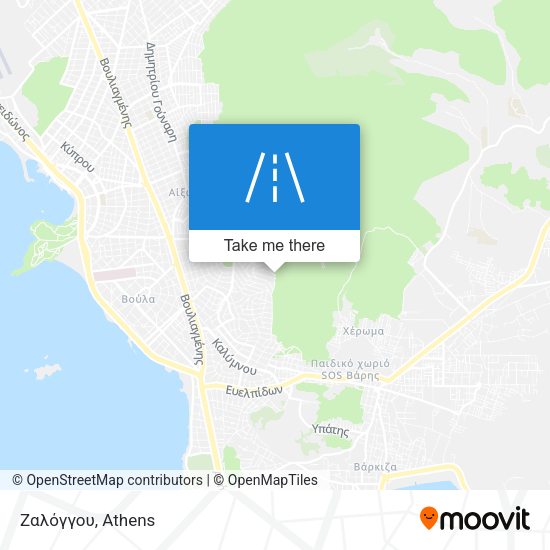 Ζαλόγγου map