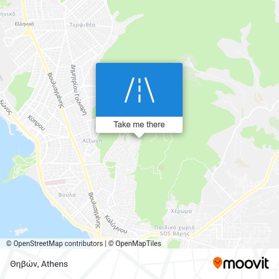 Θηβών map