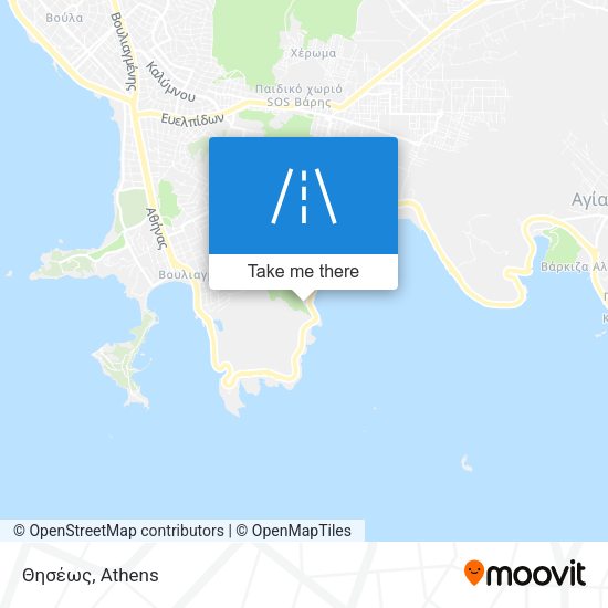 Θησέως map