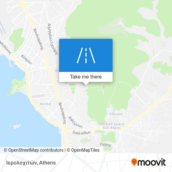 Ιερολοχιτών map