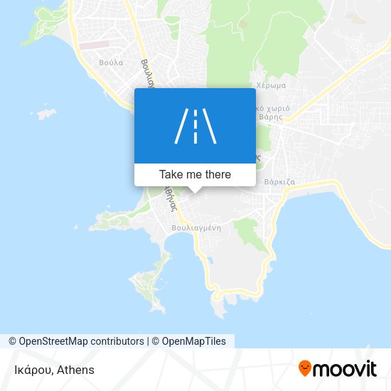 Ικάρου map