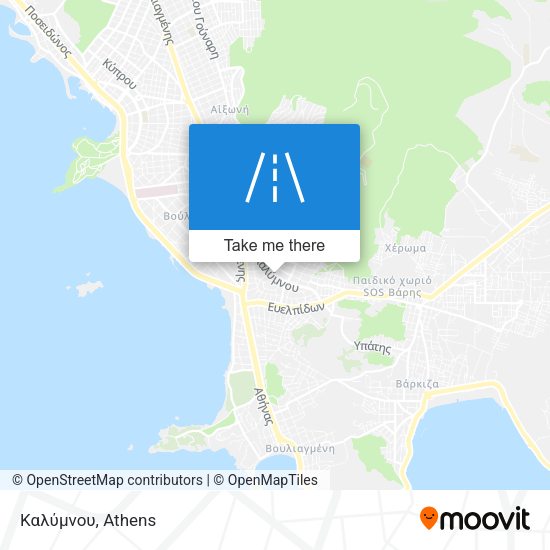 Καλύμνου map