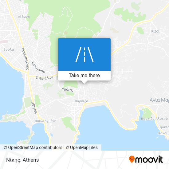 Νίκης map