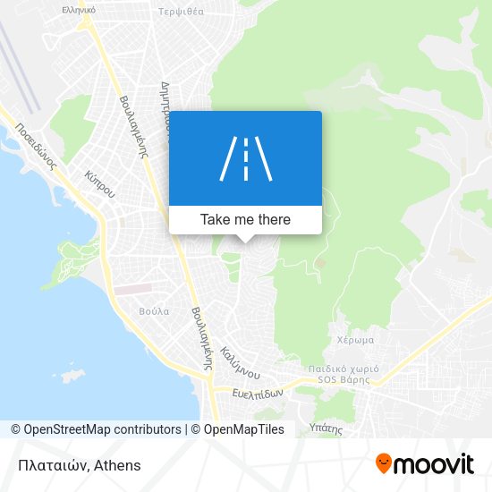 Πλαταιών map