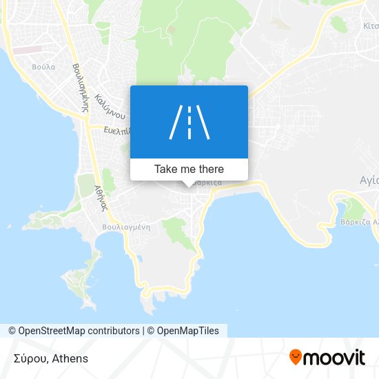 Σύρου map