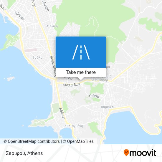 Σερίφου map