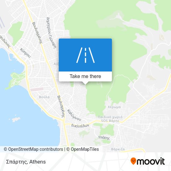 Σπάρτης map