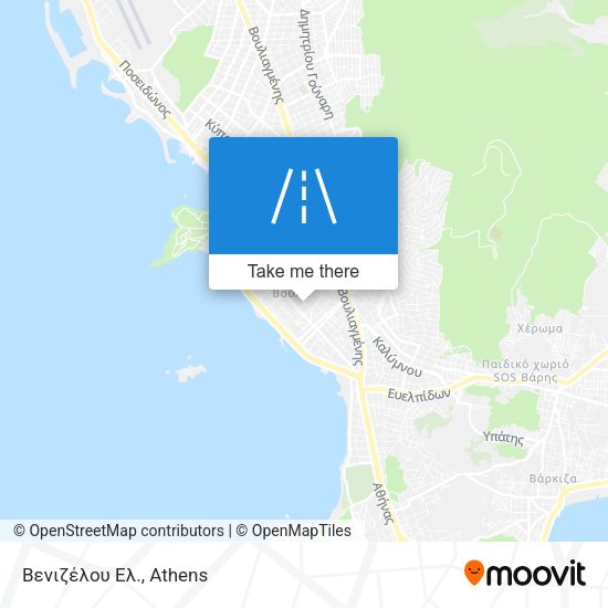 Βενιζέλου Ελ. map