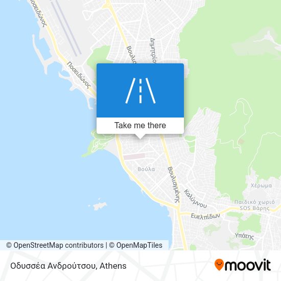 Οδυσσέα Ανδρούτσου map
