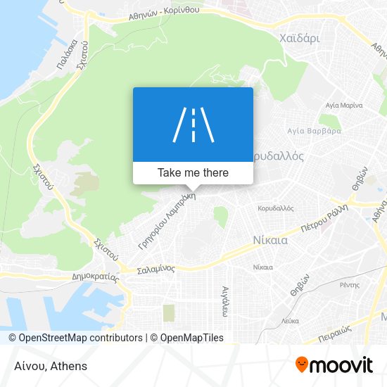 Αίνου map