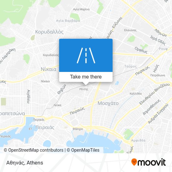 Αθηνάς map