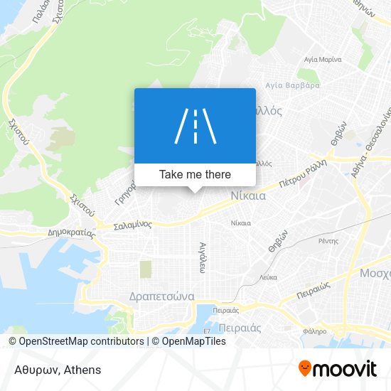 Αθυρων map