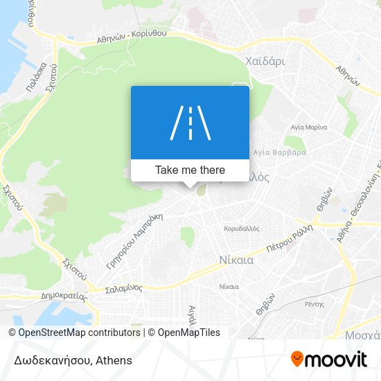 Δωδεκανήσου map