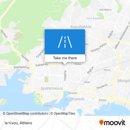 Ικτίνου map