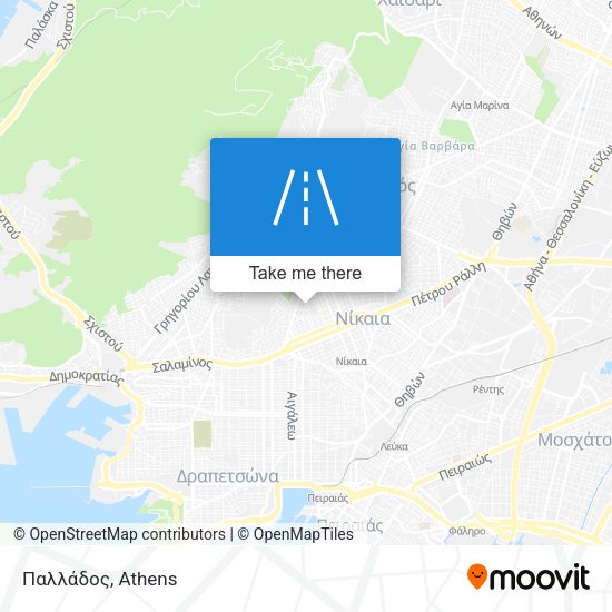 Παλλάδος map