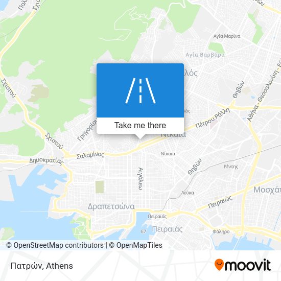 Πατρών map